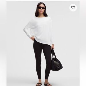 LULULEMON “back in action” LONG SLEEVE T-SHIRTS BUNDLE OF 2, like NEW SIZE 20